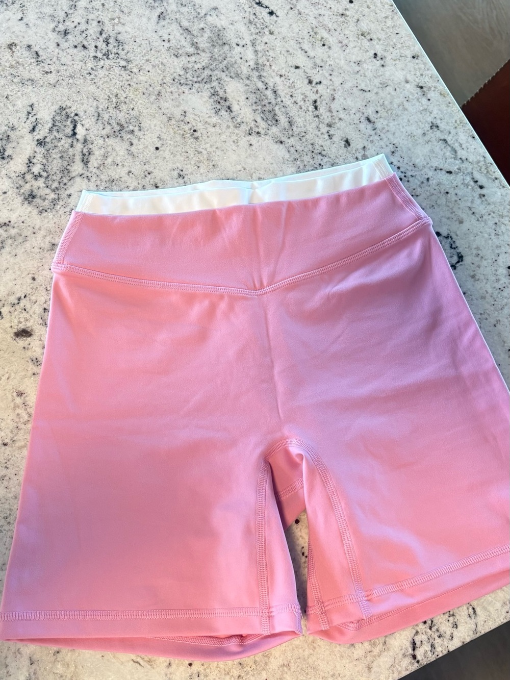 LIAISON THE LABEL Petal Pink/White Shorts